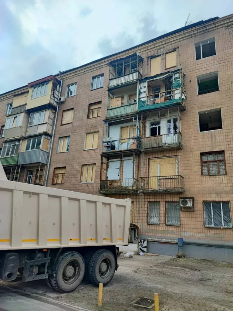 удар по Харьковом дроном-ракетой "Бандероль"