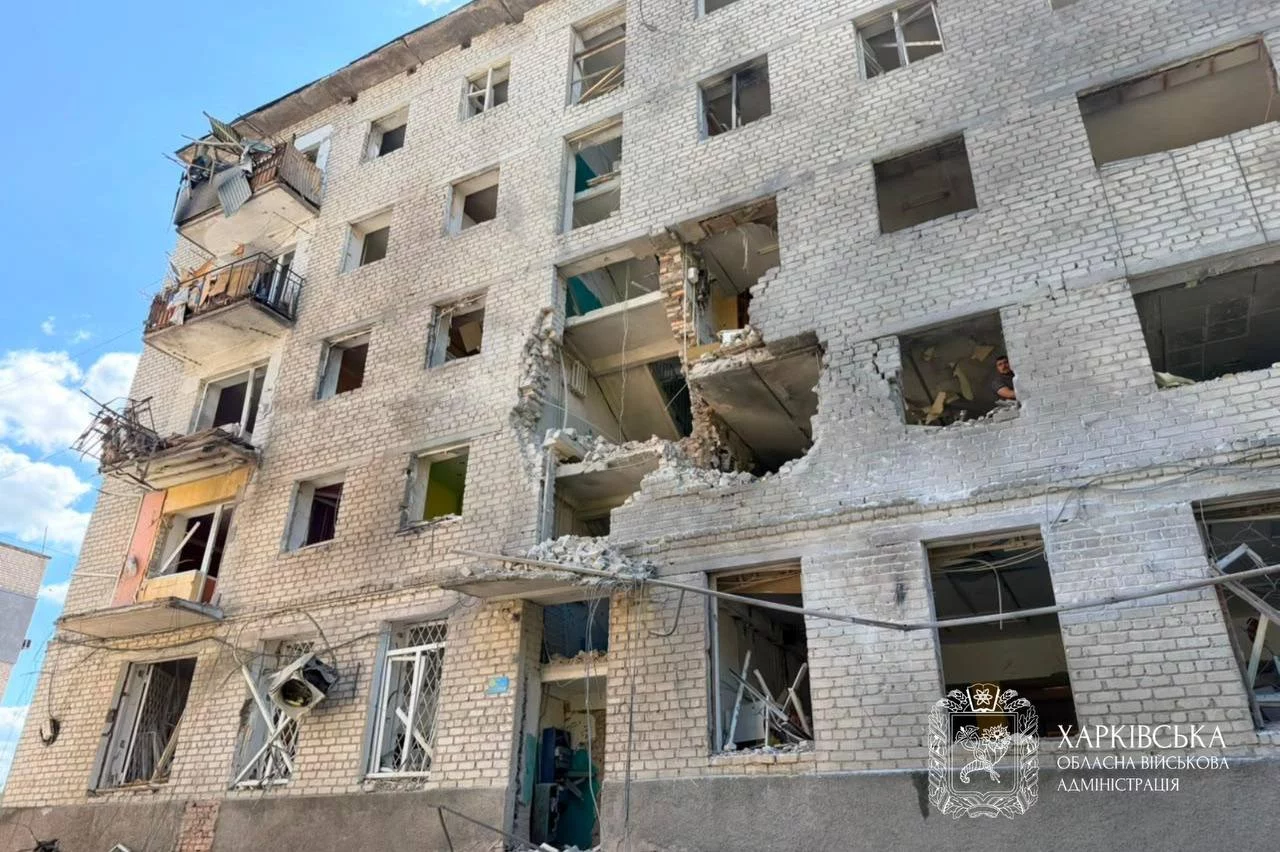удар БпЛА по Изюму 19 июля 2026: разрушен дом 2