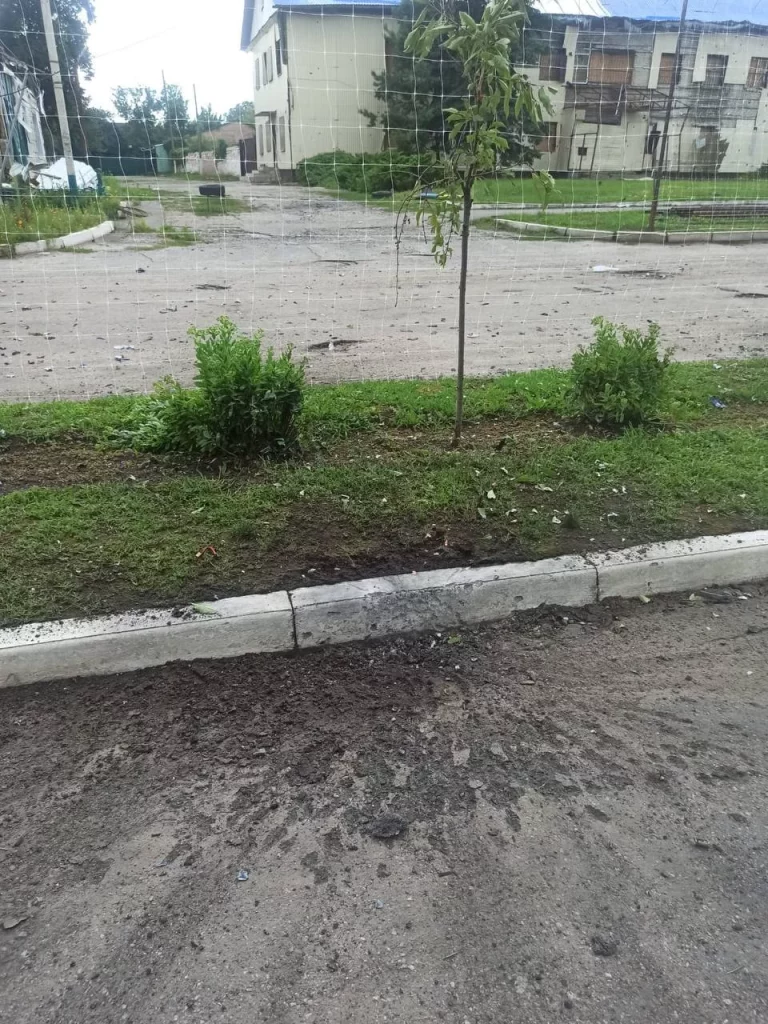удар по Золочевскому поселковому совету