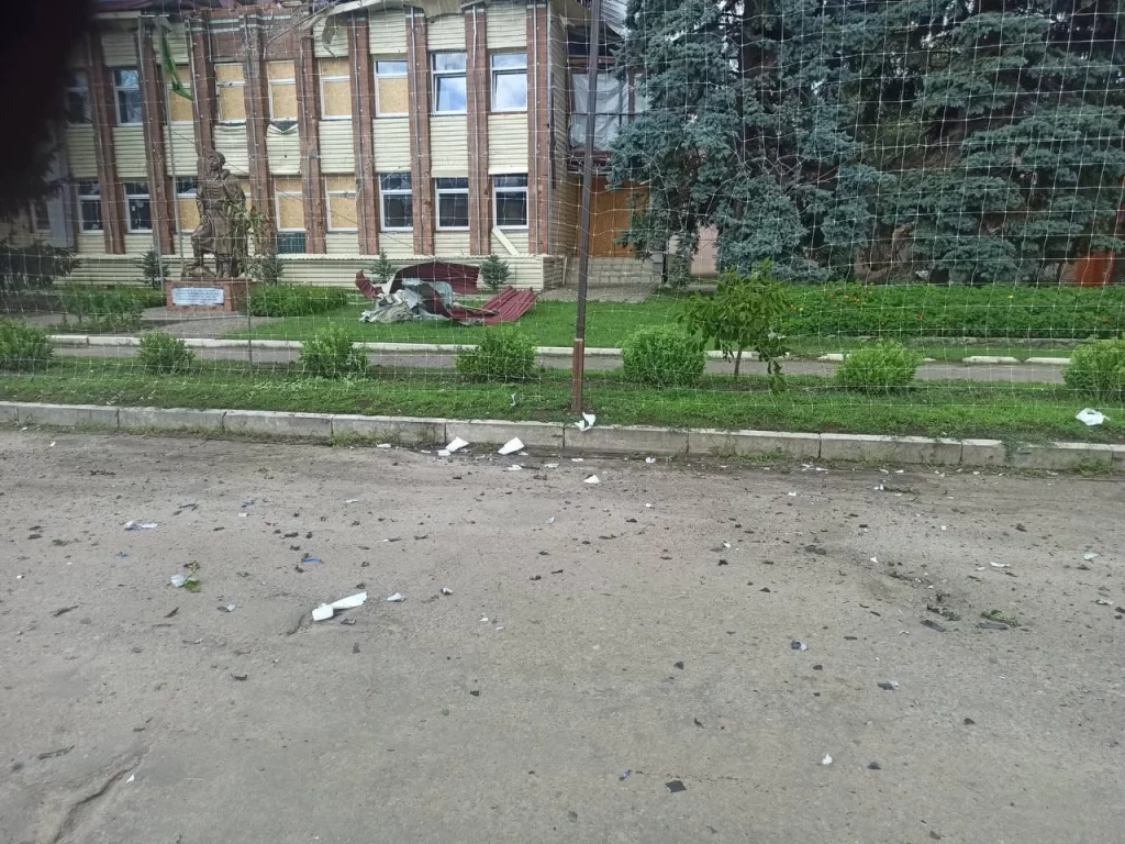 удар по Золочевскому поселковому совету