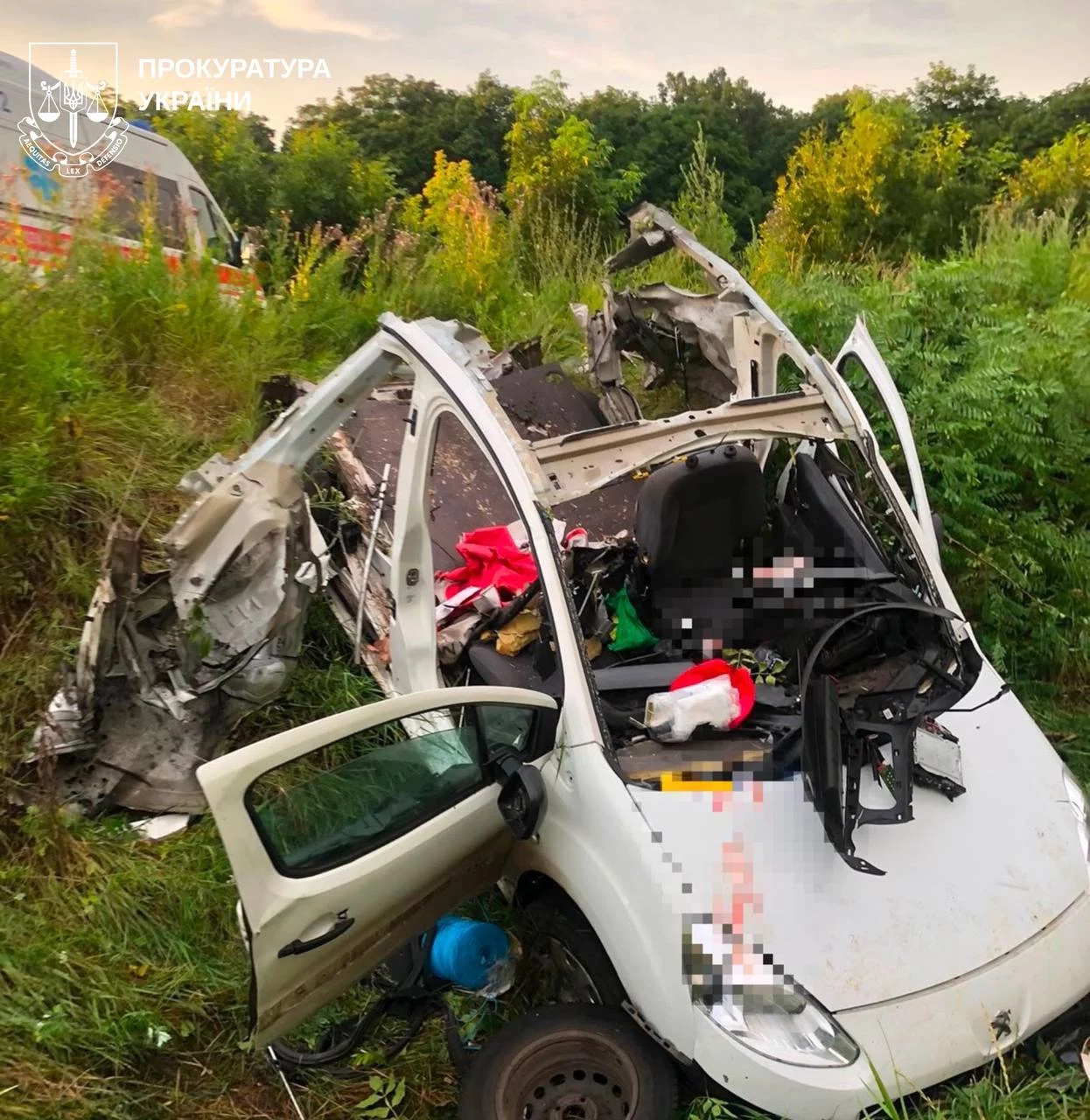 Погиб мужчина из-за удара БпЛА по гражданскому авто на Харьковщине