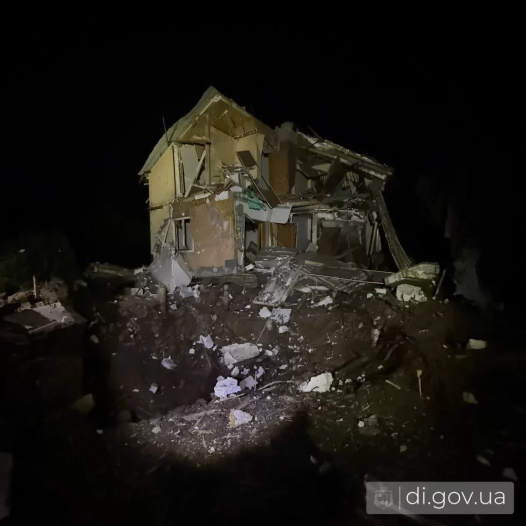 Удар по мусоровозу на Дергачевщине 3 августа