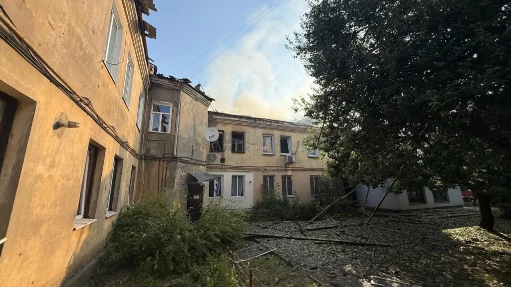 Обстрел Балаклеи 12 августа