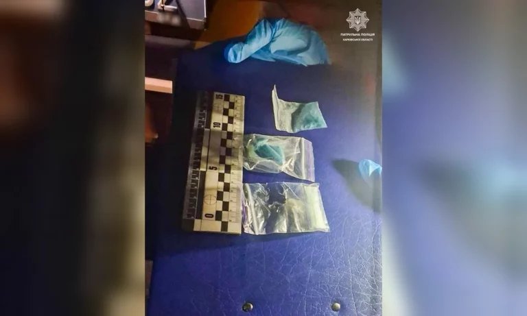 За сутки у пятерых жителей области нашли вещества, похожие на наркотики