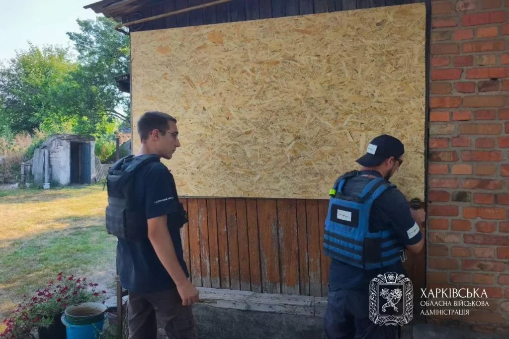 Восстановительные работы в Печенегах