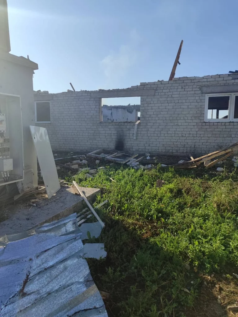 Обстрел фермы в Шевченковской громаде