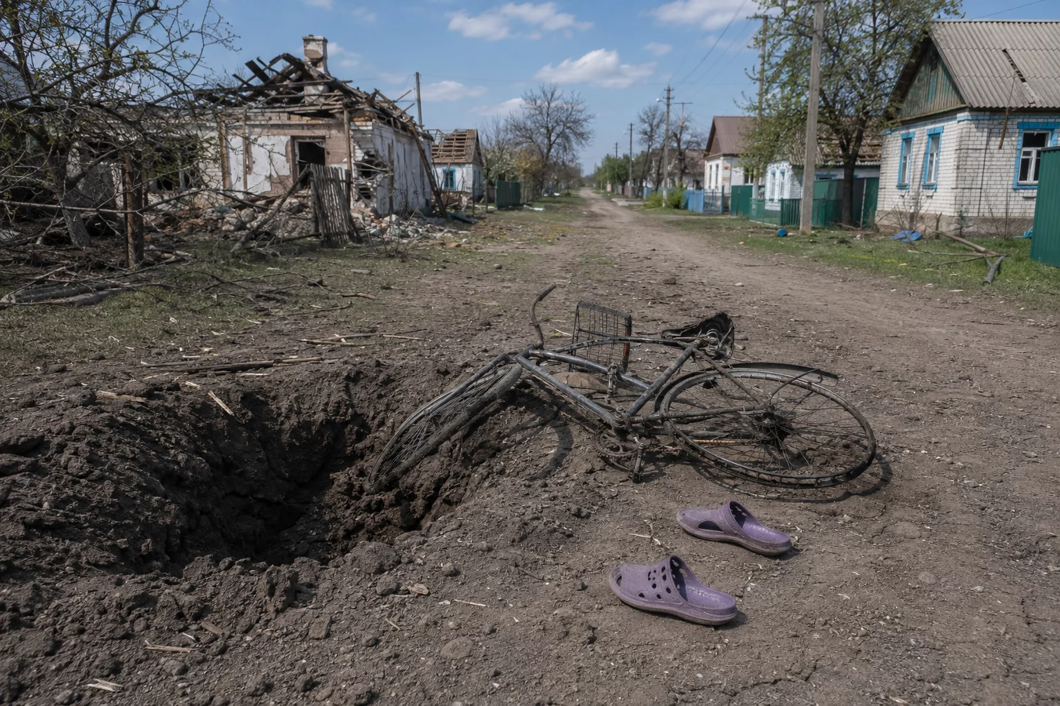 Пожилая женщина насмерть подорвалась на российской мине в Харьковской области