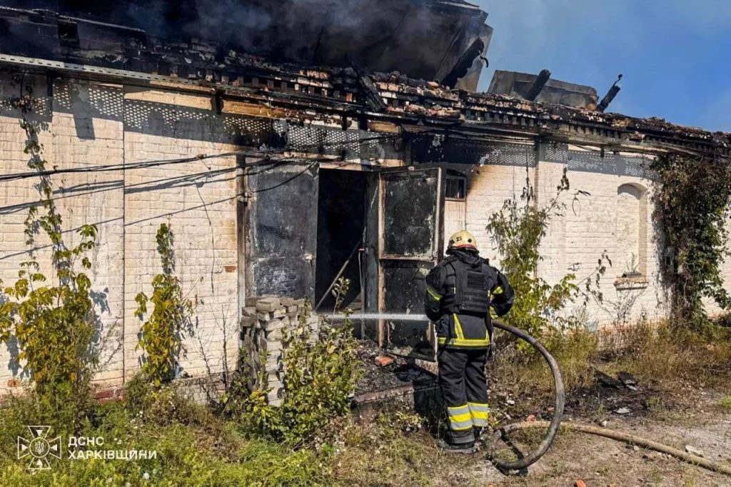 удар по сельхозпредприятию на Харьковщине