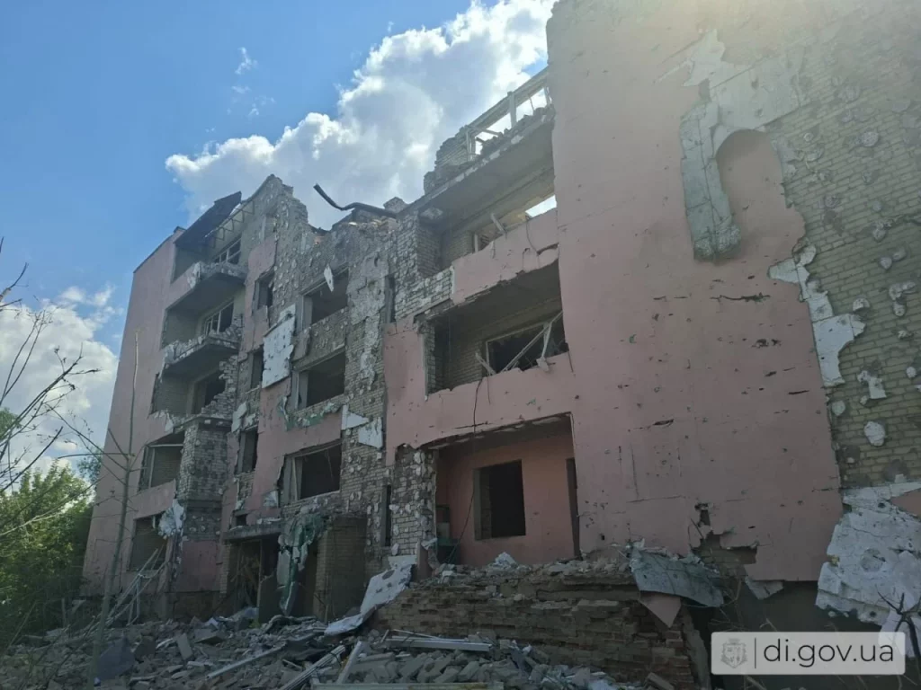 удар по Дергачам