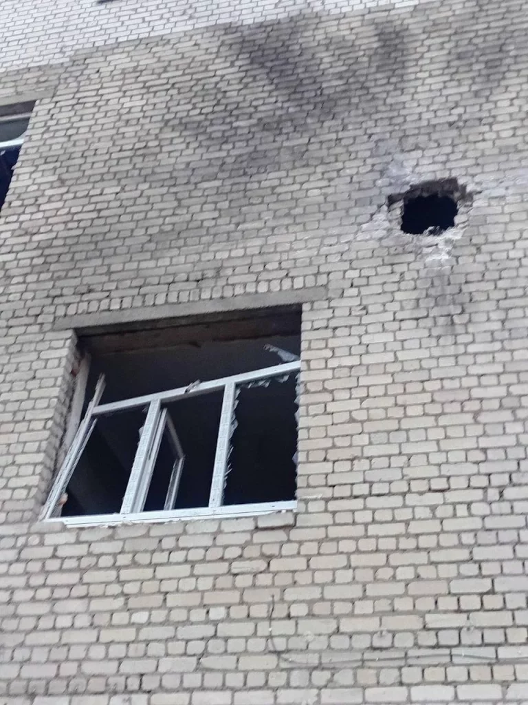 Обстрел Больницы в Золочеве 3 сентбяря