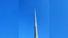 Самый большой флаг сняли в Харькове – причина