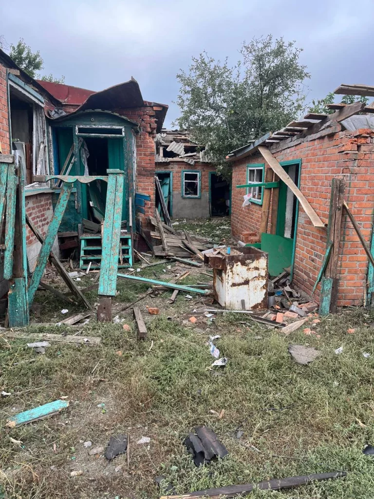 Обстрел Золочева 7 сентября