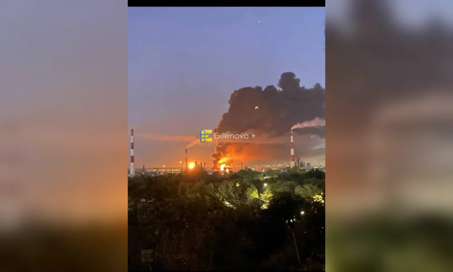 «Опять завод!» пылает в Самаре: ВСУ атаковали Куйбышевский НПЗ (фото/видео)