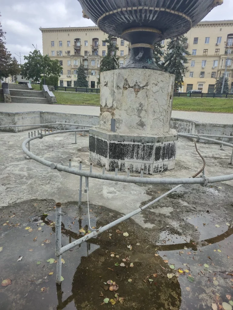 восстановят фонтан в центре Харькова