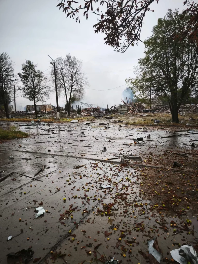 удар по "скорой" на Харьковщине