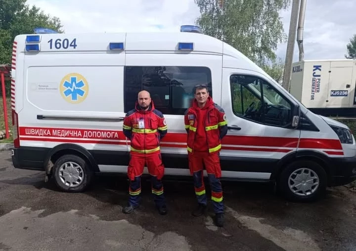 Медики скорой помощи спасли пожилую женщину на Богодуховщине