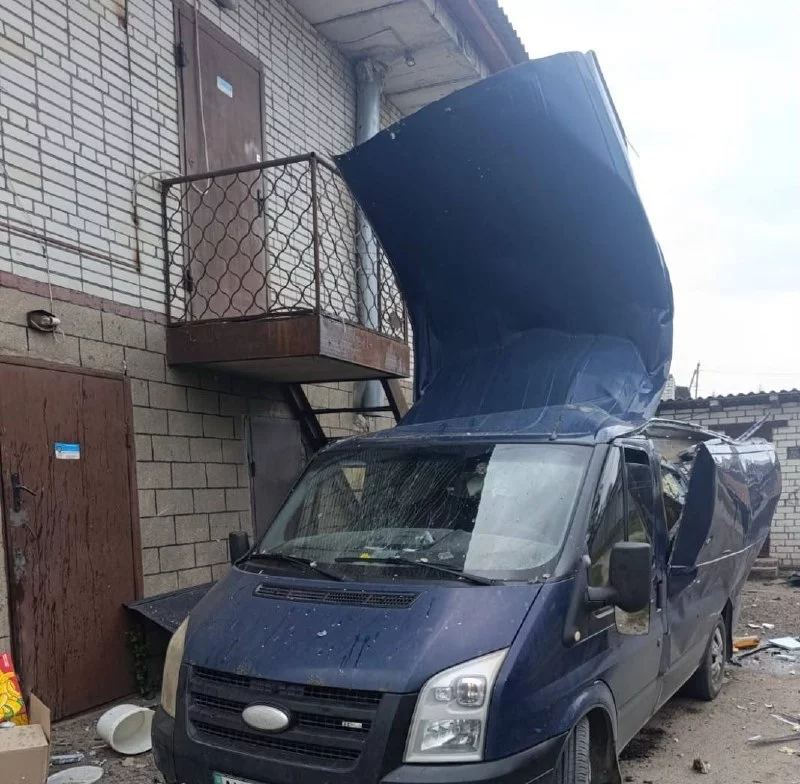 удар по Золочеву