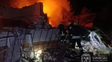 Трое пострадавших – россияне атаковали поселок на Харьковщине (фото)