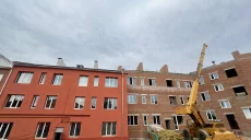 Восстановление дома на улице Ахиезеров в Харькове: ремонт крыши и фасада