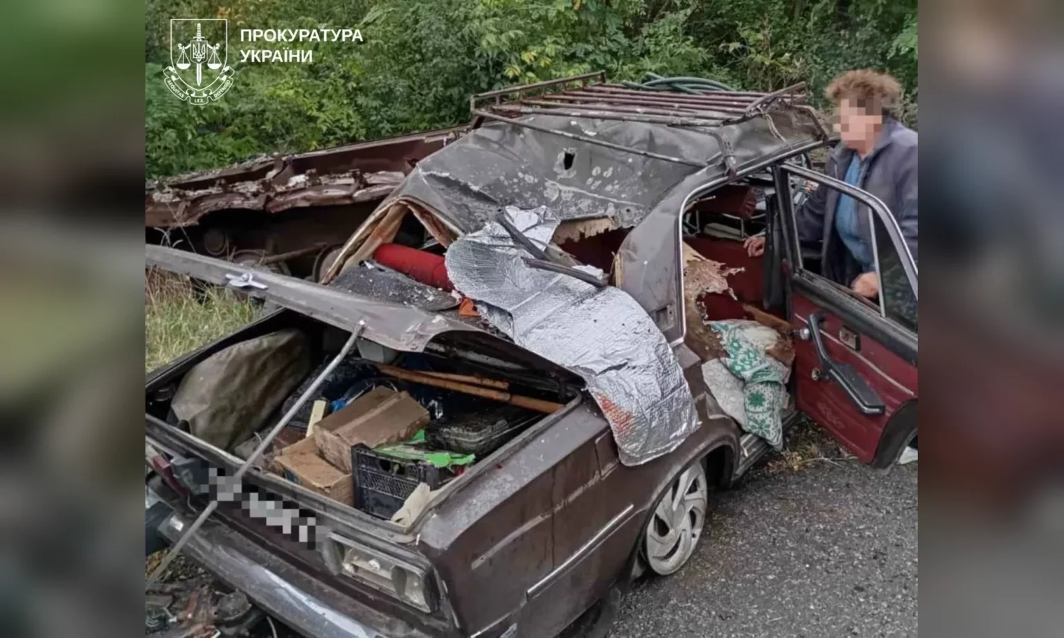 Пенсионер погиб в результате удара FPV-дрона по автомобилю на Харьковщине