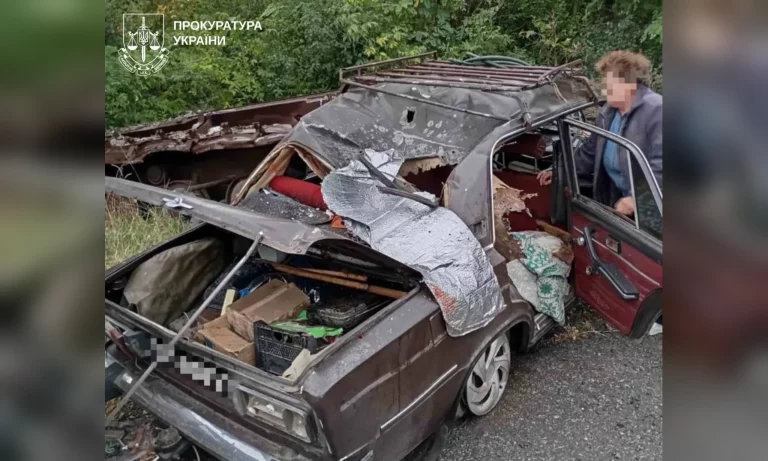 Пенсионер погиб в результате удара FPV-дрона по автомобилю на Харьковщине