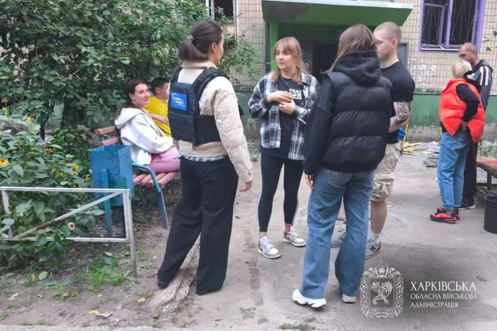 удар КАБ по Харькову