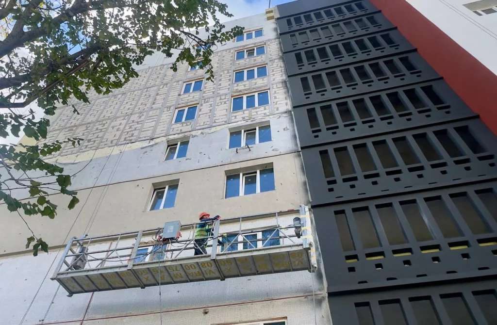 Восстановление дома на Салтовке