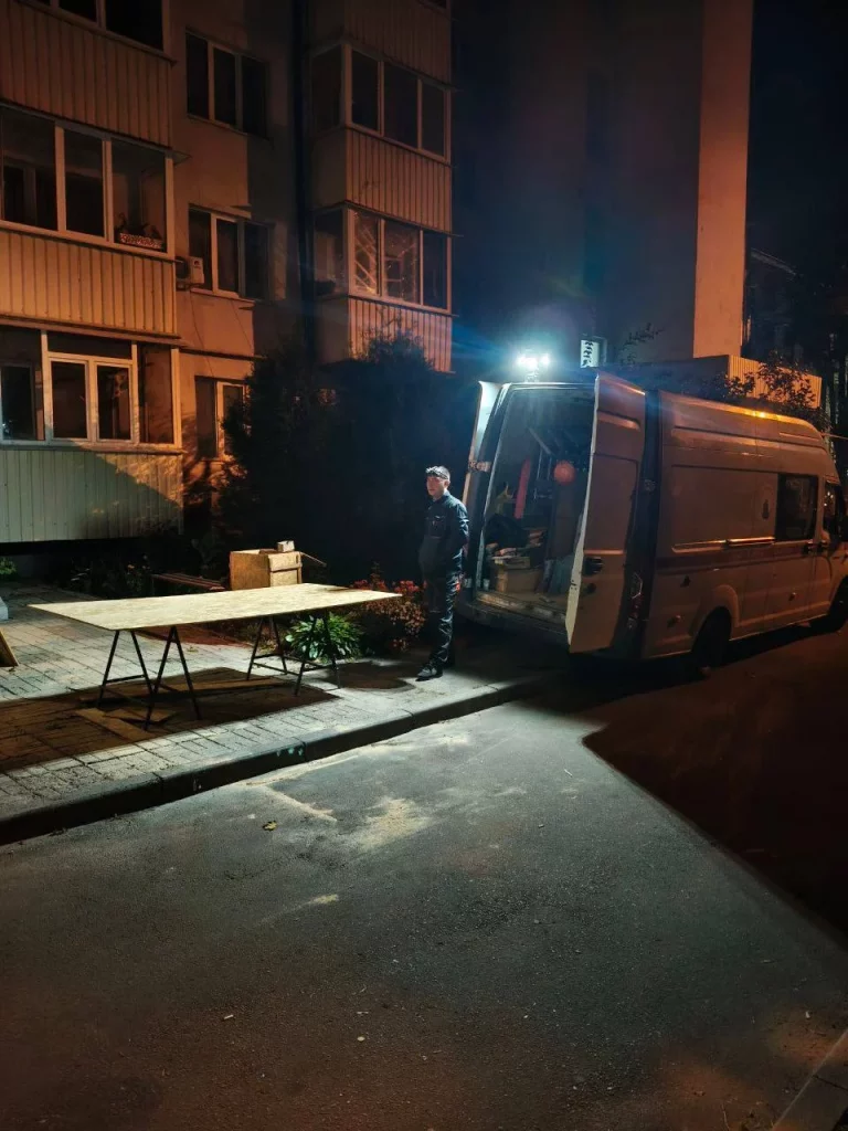Наслідки обстрілу в Індустріальному районі