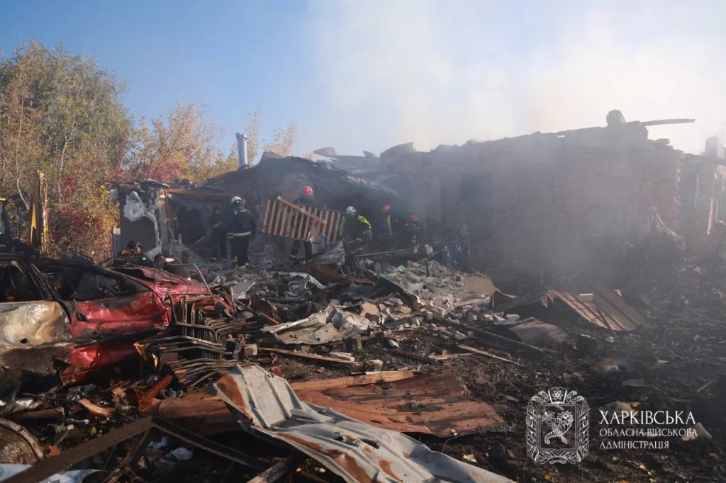 Последствия ударов КАБа 11 октября