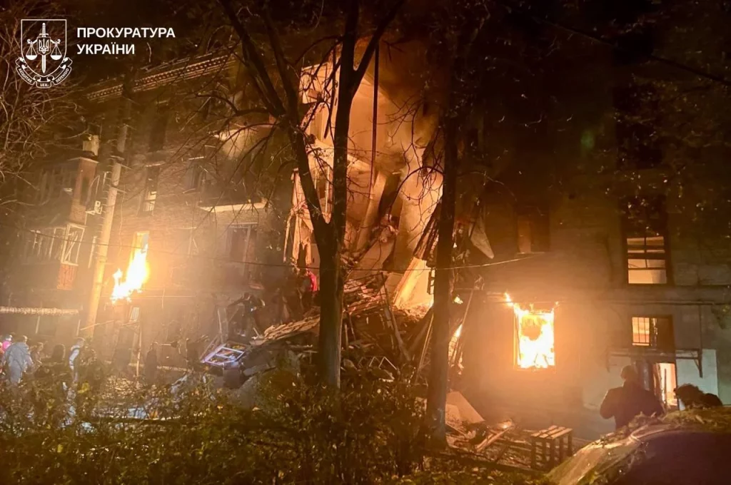 Обстрел Харькова 12 октября