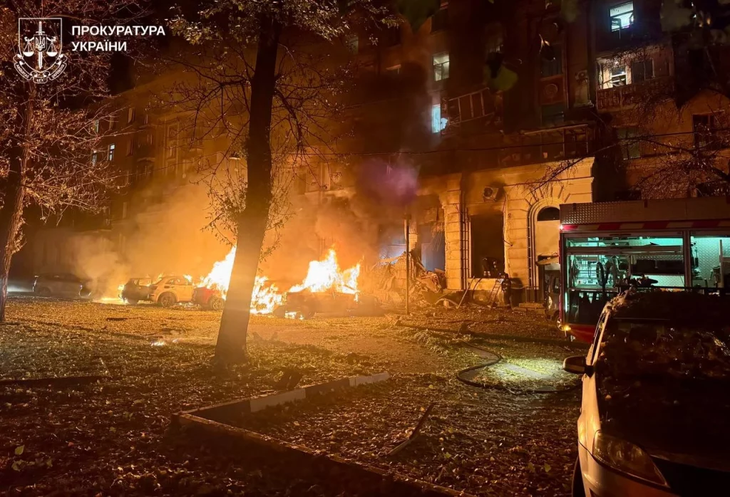 Обстрел Харькова 12 октября