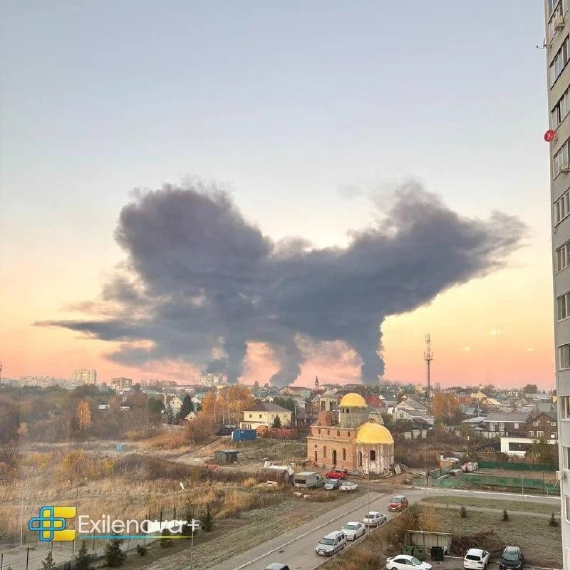 Обстріл НПЗ у Самарській області 30 жовтня