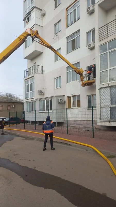 ликвидация последствий удара в Основянском районе