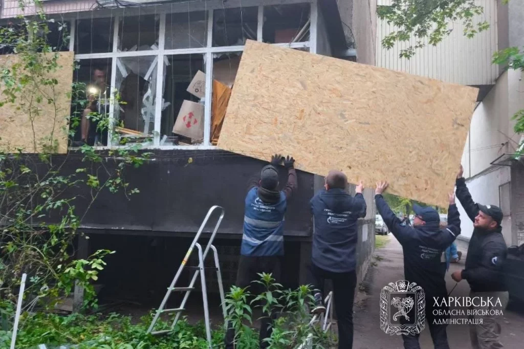 удар КАБ по Харькову