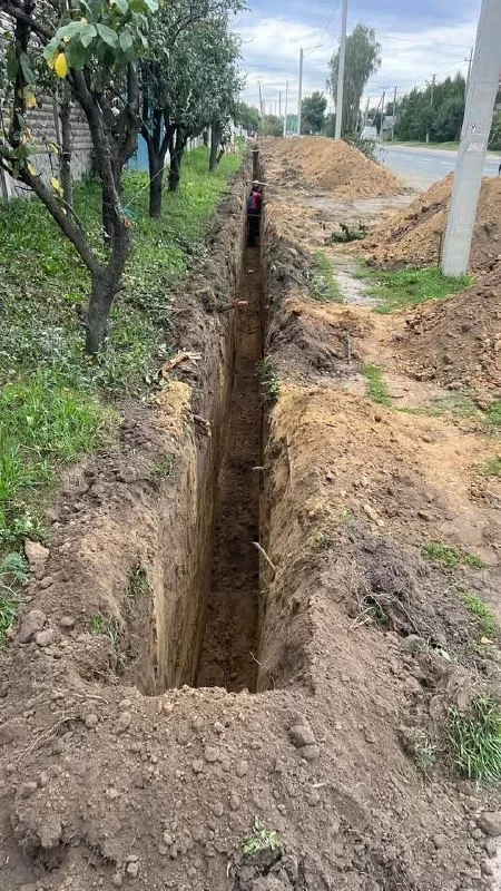 водопровод ремонтируют под Харьковом