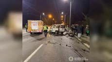 Tesla и Fiat столкнулись в Харькове: погибли два человека, есть пострадавшие
