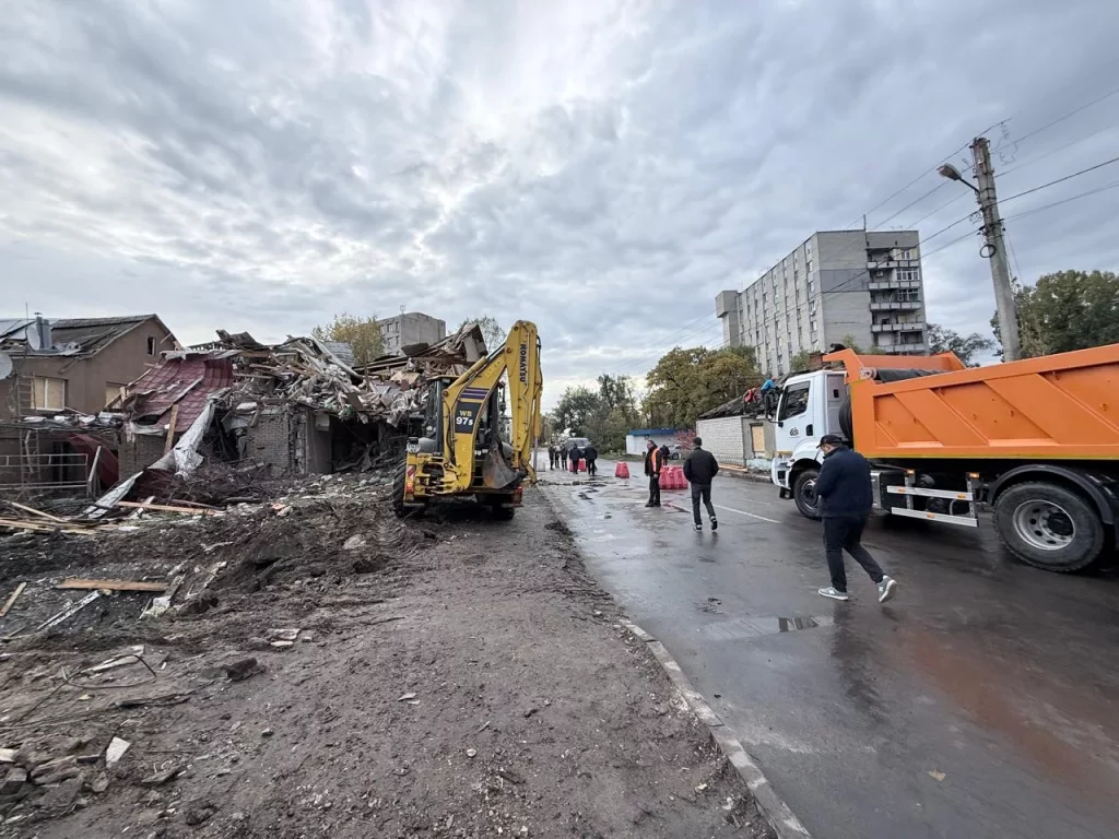 Последствия "прилетов" в Харькове 20 октября