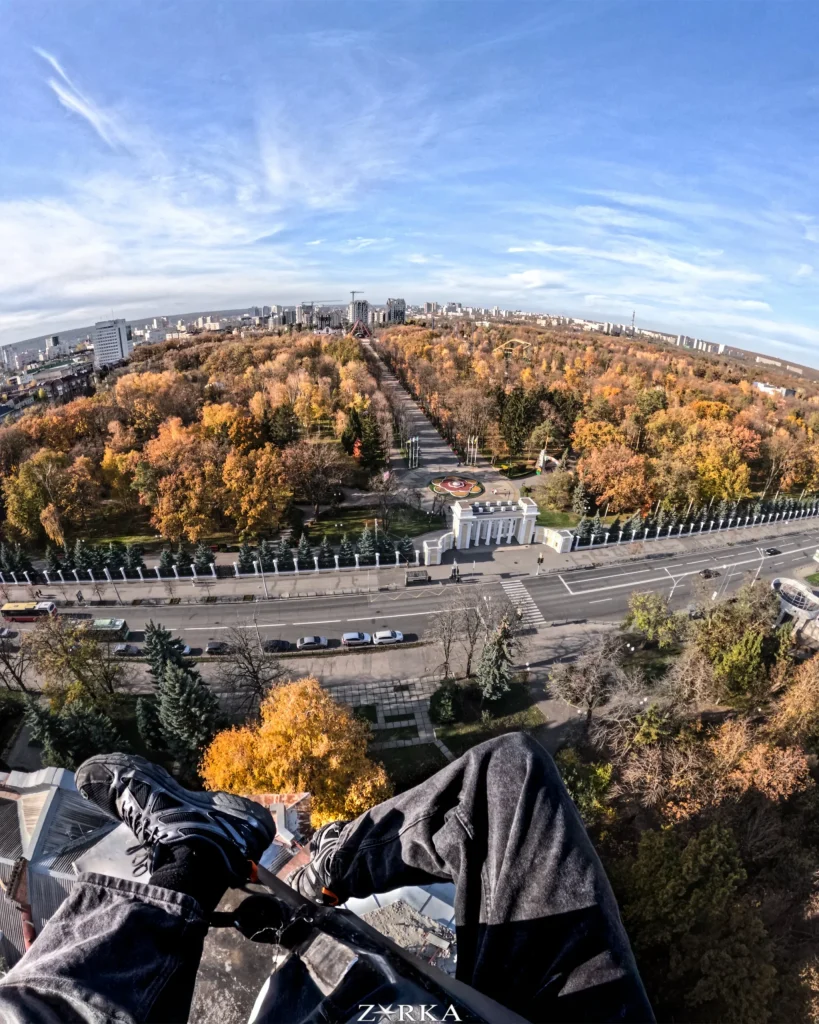 руфер поднялся на звезду в Харькове