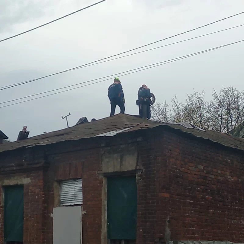 последствия ударов в Основянском районе