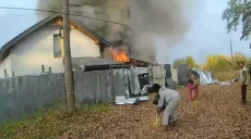Не могла выбраться из дома после удара: как спасали женщину под Харьковом 📹