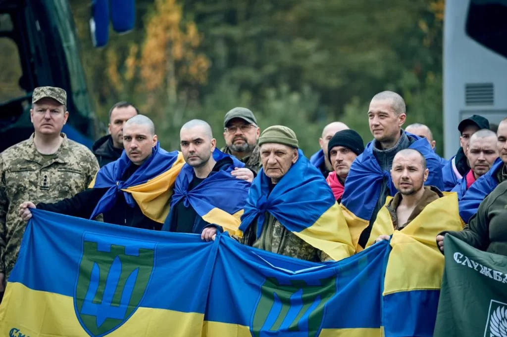 обмен пленными, вернулись жители Харьковщины