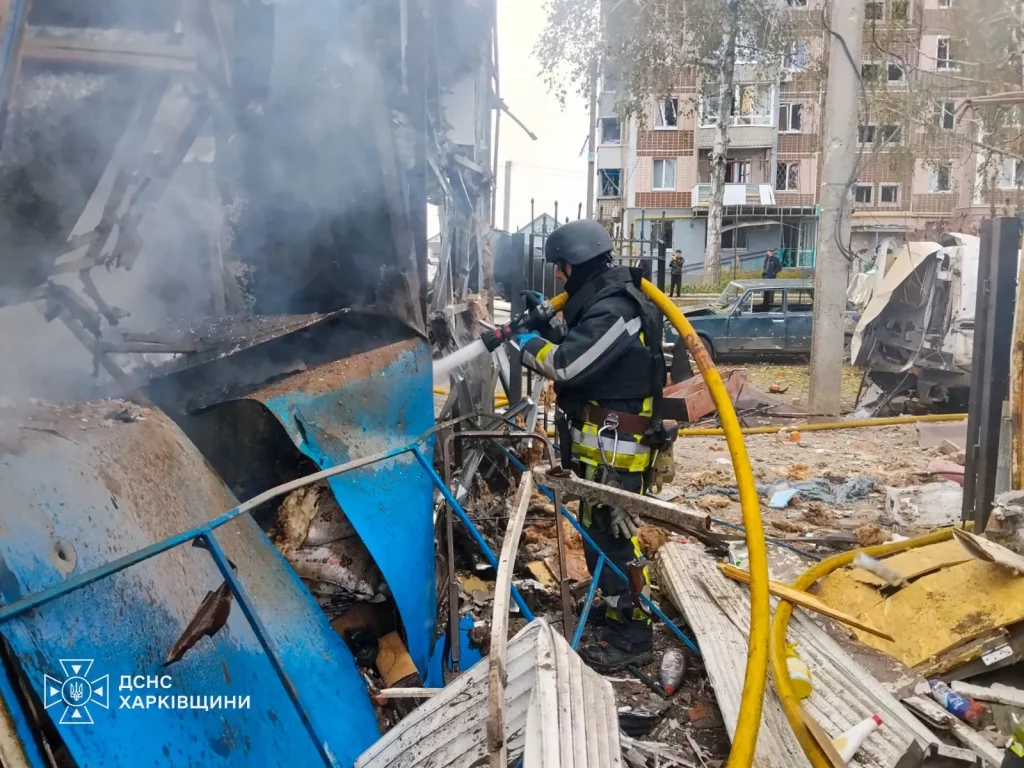 удар по рынку в Лозовой