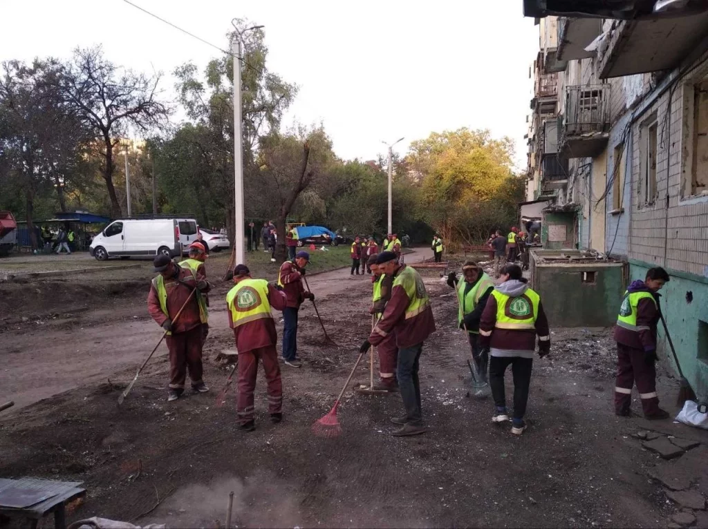 наслідки обстрілу 5 жовтня