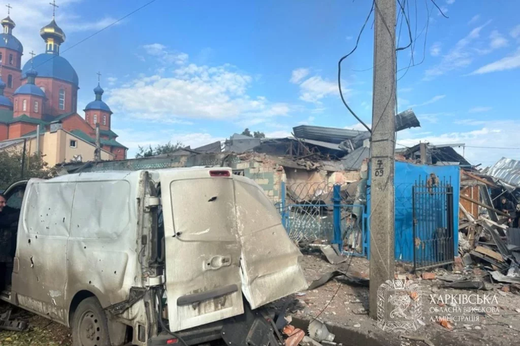 удар по рынку в Лозовой